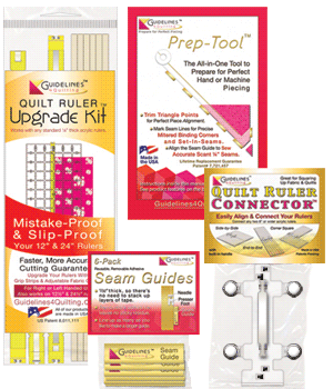 Perfect4Pattern Set for regular rulers by Guidelines4Quilting